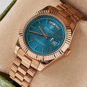 BARRY POLO Men's Luxury Quartz Watch - Auto Date, Day/Date, Shock Resistant, Stainless Steel Barry Polo