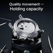 MARK FAIRWHALE 6017  Fashion Automatic Watches Moon Display Year Multi Functional Waterproof Mechanical Watches for Man