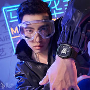 Mark Fairwhale 6500 Men Automatic Watch Square Luxury Watches Waterproof Luminous Skeleton Fashion Mechanical Wristwatch