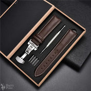 Barry Polo Genuine Leather Watchband 18-24mm - Elevate Your Style with Luxury Barry Polo