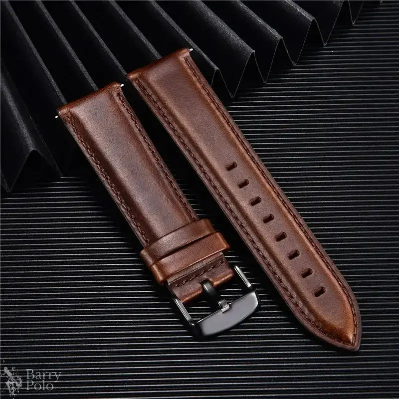Barry Polo Quick Release Leather Watchbands 18-22mm - Style Meets Convenience Barry Polo